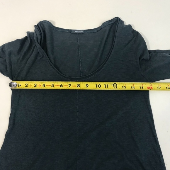 LA made Lily scoop dress tunic Gray Slate color - Picture 7 of 9